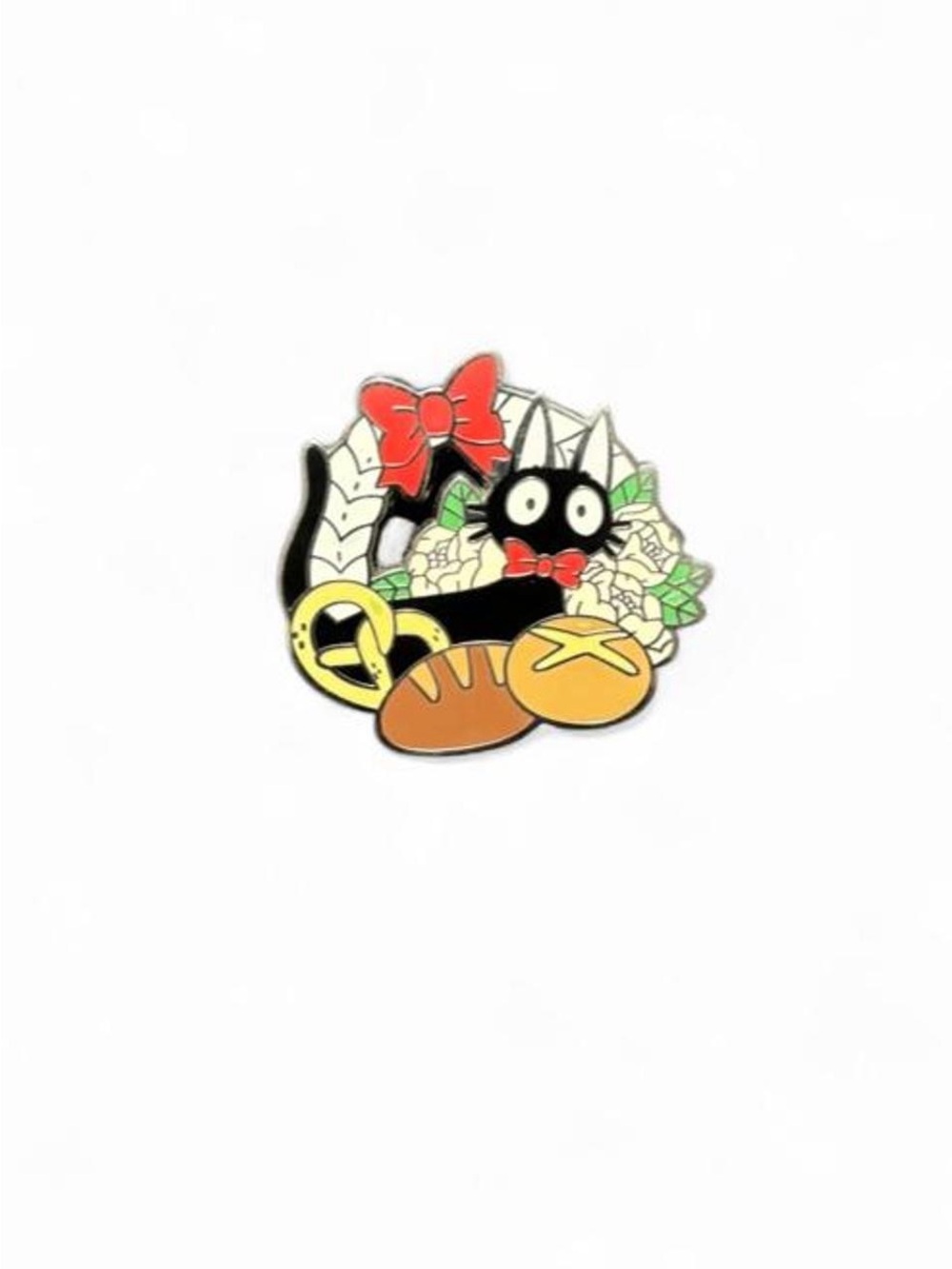 Studio Ghibli Kiki’s Delivery Service Jiji Enamel Pin Guchokipanya Bakery